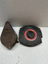2 Vintage Measuring Tapes