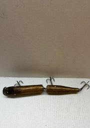Vintage Wooden Surf Fishing Lure