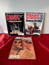 Vintage Lot Of Science Magazines
