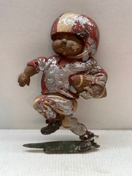 Homeco Football Player 1254, MFG. 1976, Metal/Aluminium...