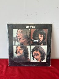 Let It Be By The Beatles Vinyl Record