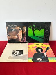 Lot Of 4 Vinyl Records: Deodata, Garcia Etc