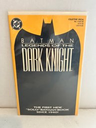 Batman Legends Of The Dark Knight - Collectors' Special - No. 1 Nov. '89