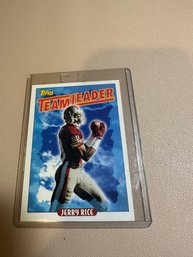 '93 Topps Team Leader Jerry Rice