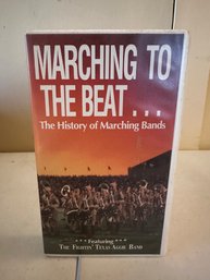 Marching To The Beat- Featuring The Fightin' Texas Aggie Band  VHS