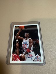Upper Deck '91 All-star Checklist #48 Michael Jordan