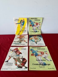 Lot Of 1955 NFL / Pro Bowl Brochures