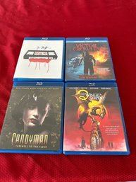 Lot Of 4 Horror Blu-ray DVDs