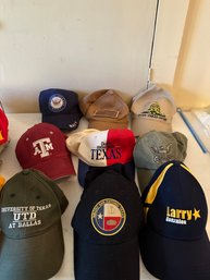 9 Texas & Navy Caps