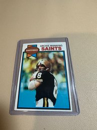 Topps '79 Archie Manning Saints Quarterback