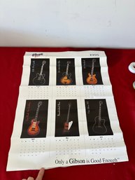 Gibson 1998 Calendar Poster