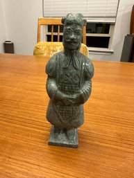 Carved Jadeite Chinese Soldier