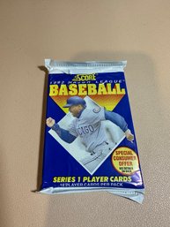 Sealed Score 1992 MLB Series 1 Player Cards