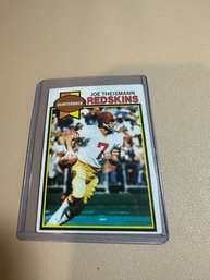 '79 Joe Theismann Redskins Quarterback