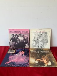 Lot Of 4 Vinyl Records: Jefferson Airplane, Streisand Etc