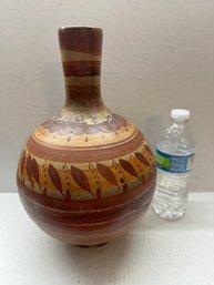 Vtg Mexican Style Vase
