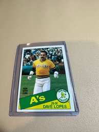 Oakland Athletics A's Dave Lopes '85