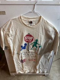Stop Gun Crime XL Tee Shirt