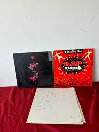 Lot Of 4 Vinyl Records: Depeche Mode, Beatles Etc