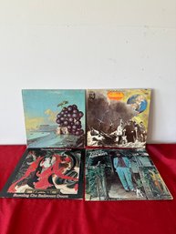 Lot Of 4 Vinyl Records: Augie Myers, Steve Miller Band, Etc