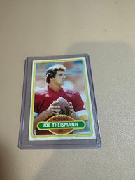 '80 Joe Theismann Redskins QB