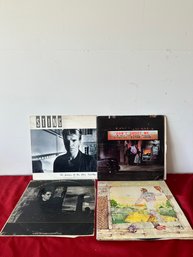Lot Of 4 Vinyl Records: Elton John, Sting Etc