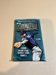 Sealed Topps Stadium Club MLB Cards