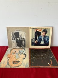 Lot Of 4 Vinyl Records: Bob Dylan