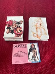 Ladies, Leather & Lace Olivia 3 Card Set