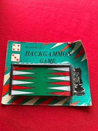 Sealed Magnetic Backgammon Game