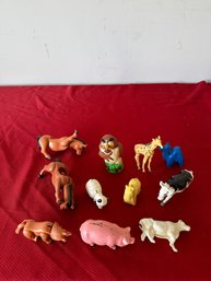 Lot Of Toy Animals