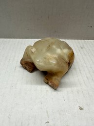 Frog Carved Rock