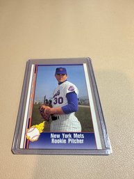 New York Mets Rookie Pitcher Nolan Ryan '91