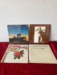 Lot Of 4 Vinyl Records: Norton Buffalo, Pink Floyd Etc
