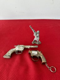 Lot Of Vintage Toy Firearms & Toy