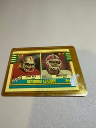 Topps '90 49ers Jerry Rice / Bills Andre Reed