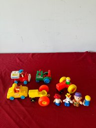 Lot Of Vintage Fisher Price Toys