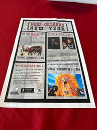 New Orleans New Year Poster