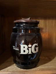 Vintage 60s Think Big Cookie Jar