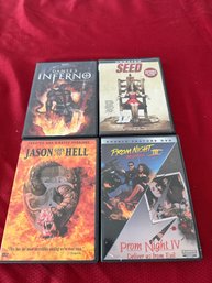 Lot Of 4 Horror DVDs