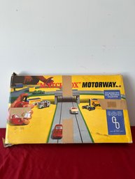 1967 Vintage Matchbox Motorway With Cars & Accessories
