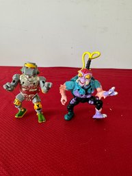 Pair Of TMNT Action Figures