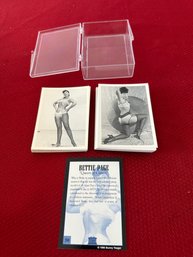 1996 Bunny Yeager Bettie Page Card Set