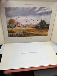 JACK C DELONEY PRINT 'OPENING DAY' SIGNED 4323/5000