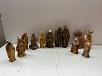 Lot Of Assorted Nativity Figures/ Hong Kong, Italy Etc
