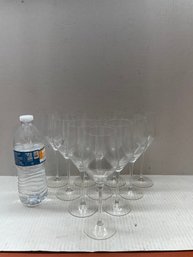 Set Of 10 Rosenthal White Wine Glasses