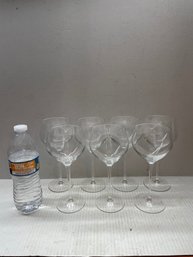 Rosenthal Set Of 7 Wine Glasses