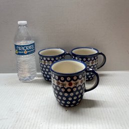 Polish Pottery Mugs