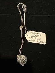 Sterling Silver Chain, Not Sure Of Pendant