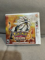 Nintendo 3DS Video Game Pokemon Sun